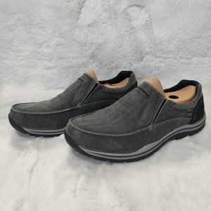 Skechers Men's Avillo Relaxed Fit Memory Foam Slip-on Loafer Shoes Size 10.5 US